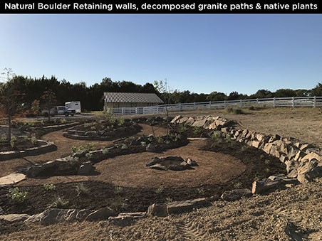 Decomposed Granite Paths & Native Plants