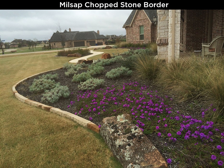 Milsap Chopped Stone Border