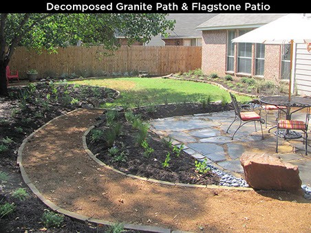 Decomposed Granite Path & Flagstone Patio