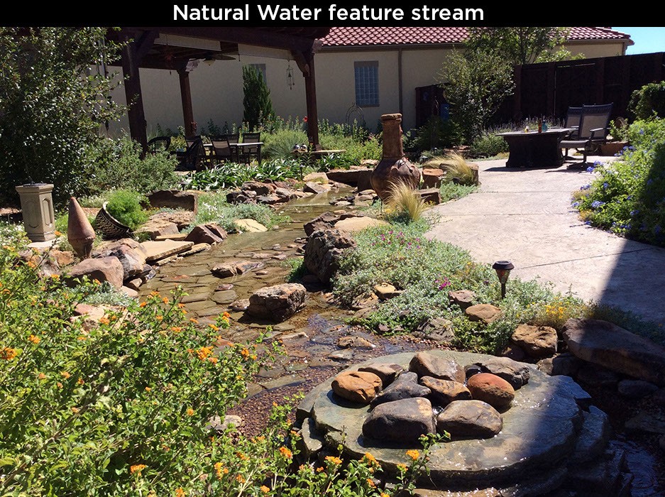 Natural Water Feature Stream