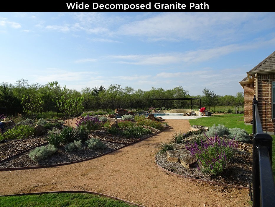 Wide Decomposed Granite Path