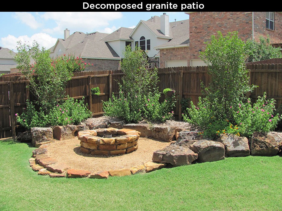 Decomposed Granite Patio