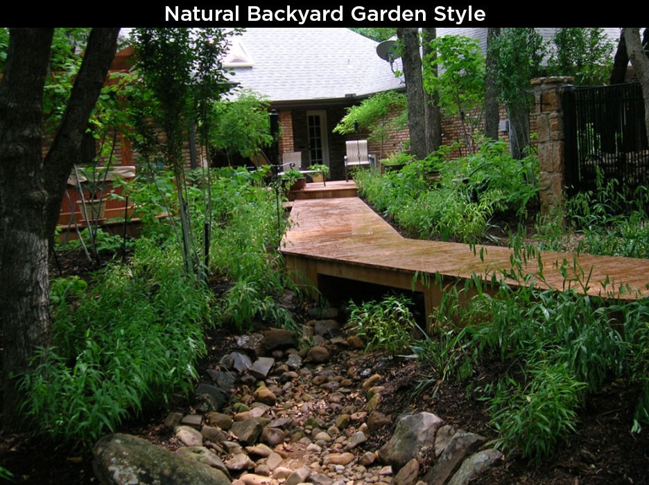 Natural Backyard Garden Style