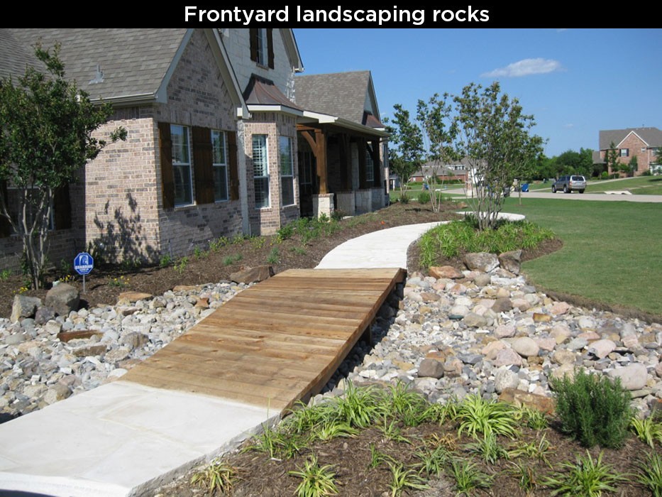 Frontyard Landscaping Rocks