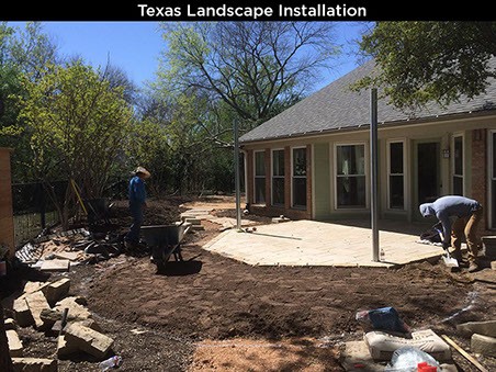 Texas Landscape Installation