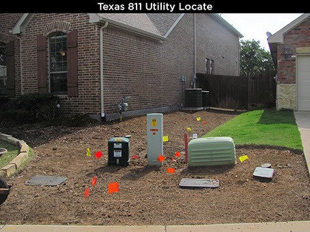 Texas 811 Utility Locate