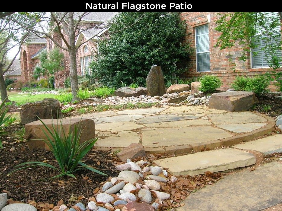 Natural Flagstone Patio