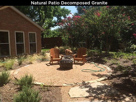 Natural Patio Decomposed Granite