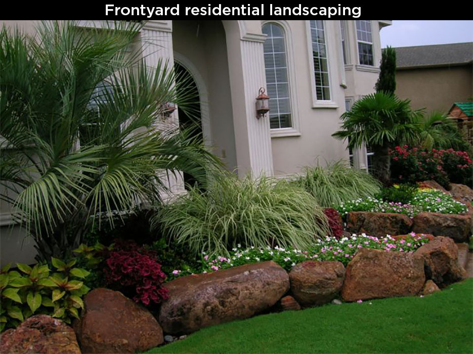 Frontyard Residential Landscaping